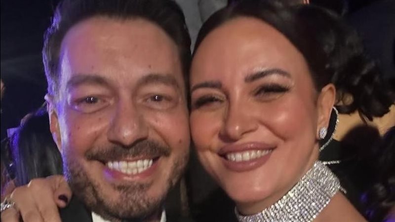 ريهام عبد الغفور وأحمد زاهر