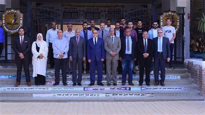 رئيس جامعة سوهاج يستقبل فريق هيئة ضمان الجودة لاعتماد 3 برامج بكلية التربية