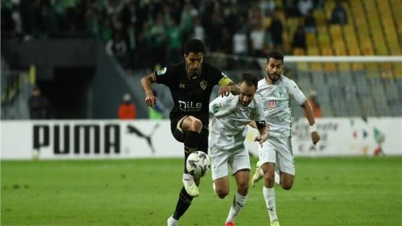 مباراة الزمالك والمصري