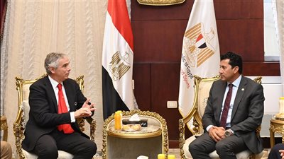 وزير الرياضة يشهد مؤتمر الإعلان عن البطولات العربية والإفريقية للترايثلون