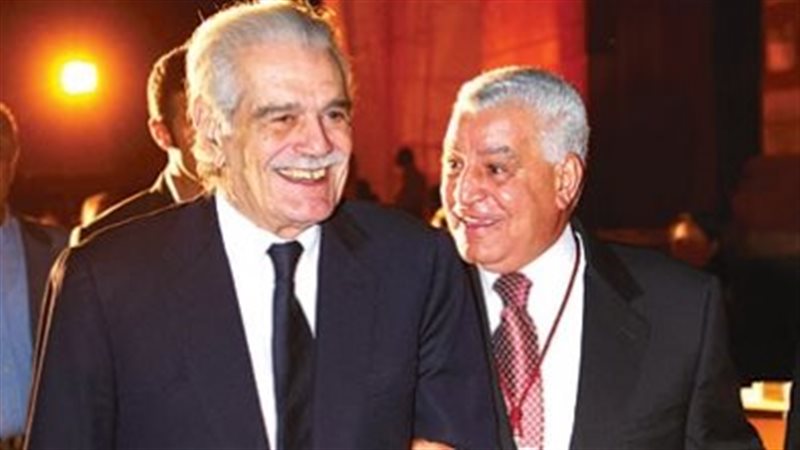 الدكتور زاهي حواس وعمر الشريف