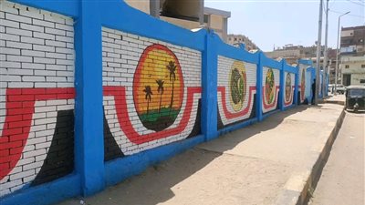 ألوان الوطن تزين الشوارع بالمحلة لاستعادة وجهها الحضاري