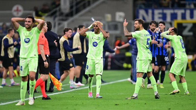 برشلونة ضد إنتر ميلان