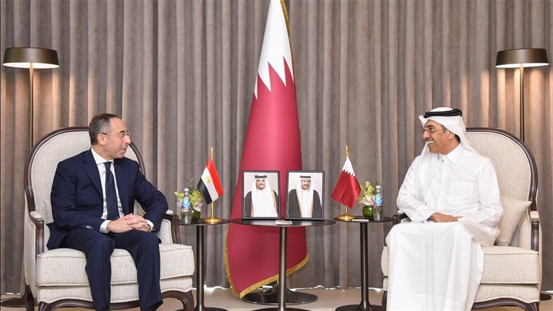لقاء سفير مصر في قطر