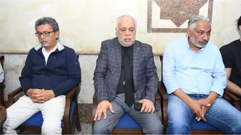 عزاء حماة المنتج محمد السبكي