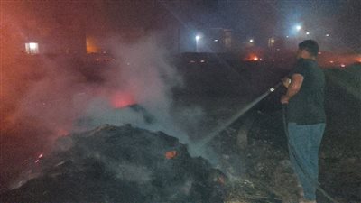 النيابة تنتدب الأدلة الجنائية في حادث حريق شونة كتان بالغربية