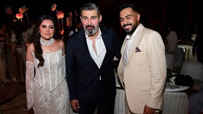 بحضور نجوم الفن.. حفل خطوبة ابنة المنتج محمد الشريف (صور)