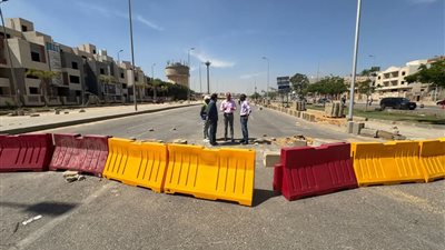 بدء أعمال تطوير شارع التسعين الشمالي بالقاهرة الجديدة