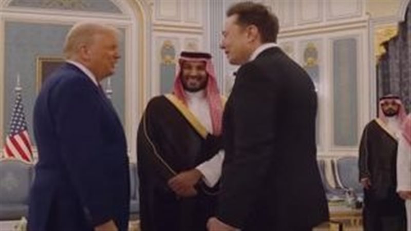 ترامب وإيلون ماسك في الرياض