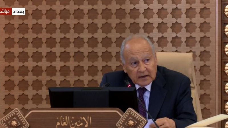الأمين العام للجامعة العربية أحمد أبو الغيط