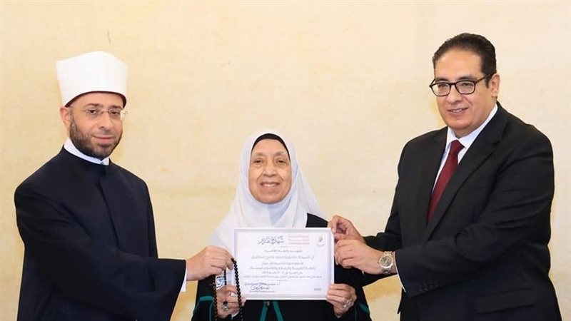 وزير الاوقاف ورئيس جامعة القاهرة 