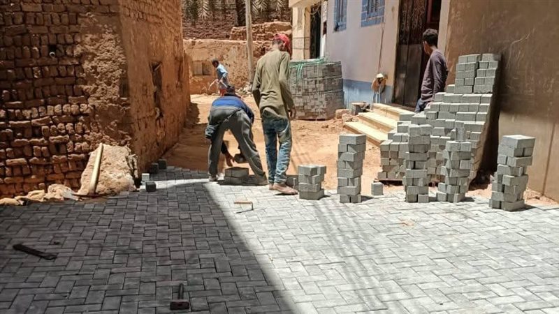 اعمال تطوير بالوادي الجديد