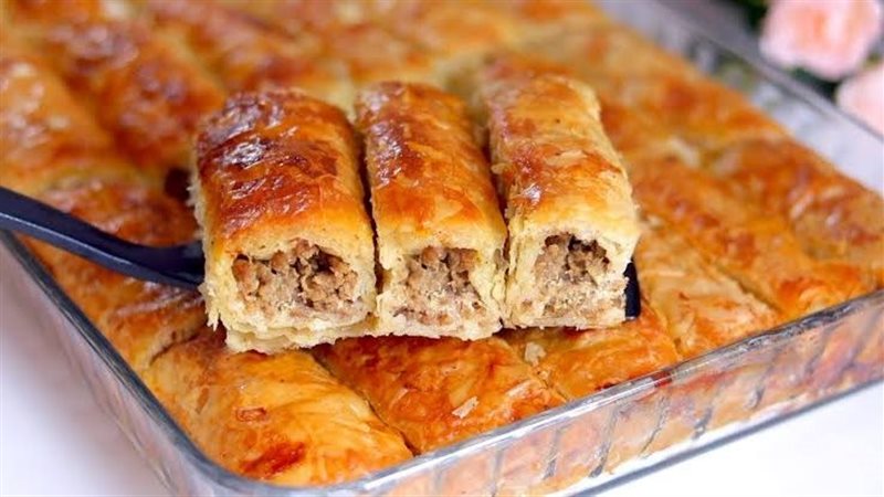 الجلاش باللحمة المفرومة 