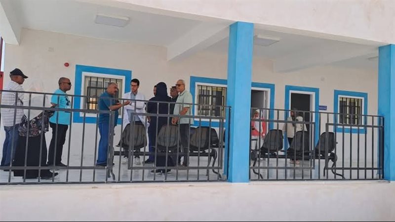 التشغيل التدريبي لوحدة الميناء  الصحية برأس غارب 