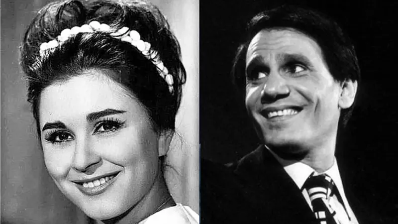 عبد الحليم حافظ وسعاد حسني
