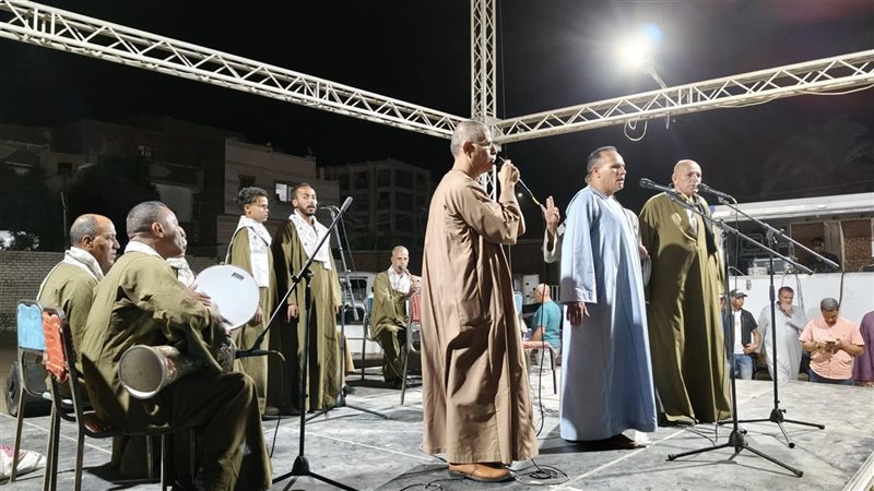 جانب من العرض الثقافى بطامية