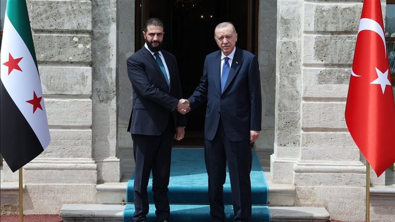 خلال زيارة أحمد الشرع لتركيا