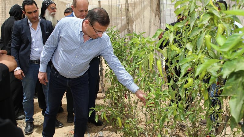 وزير الزراعه