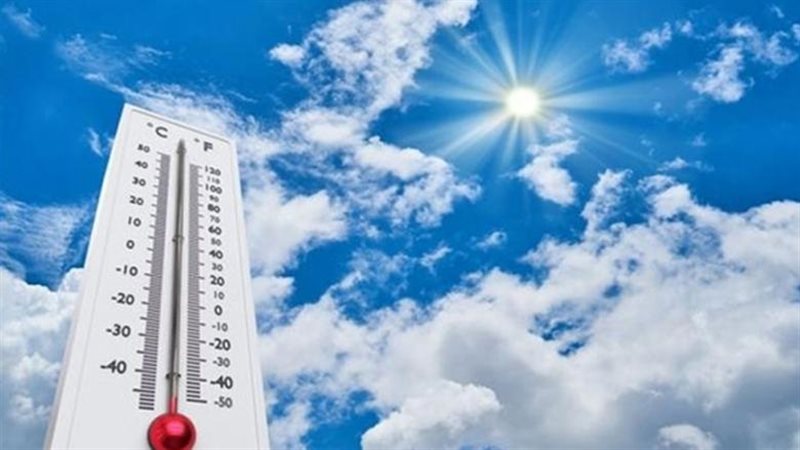 ارتفاع درجات الحرارة