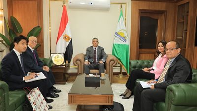 محافظ الجيزة يلتقي سفير اليابان لبحث أوجه التعاون الثنائي والتبادل الثقافي