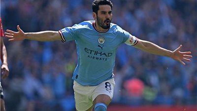 مانشستر سيتي يتقدم على فولهام بهدف دون رد في الشوط الأول (فيديو)