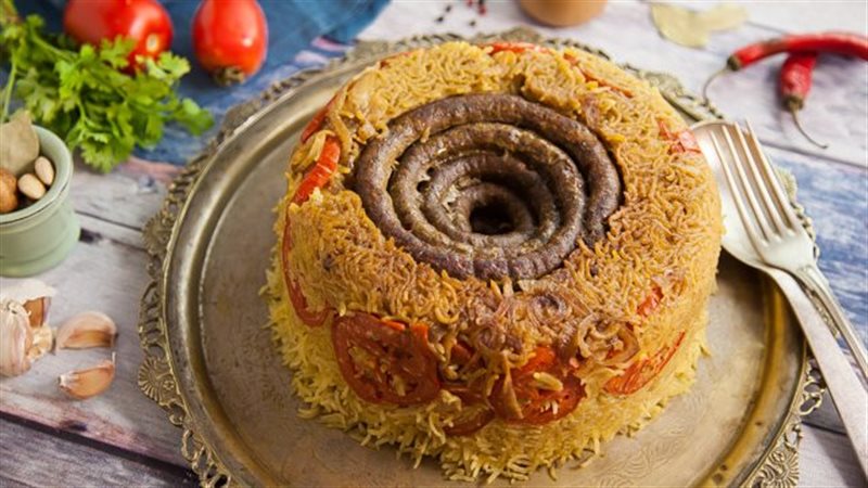 طريقة تحضير مقلوبة السجق
