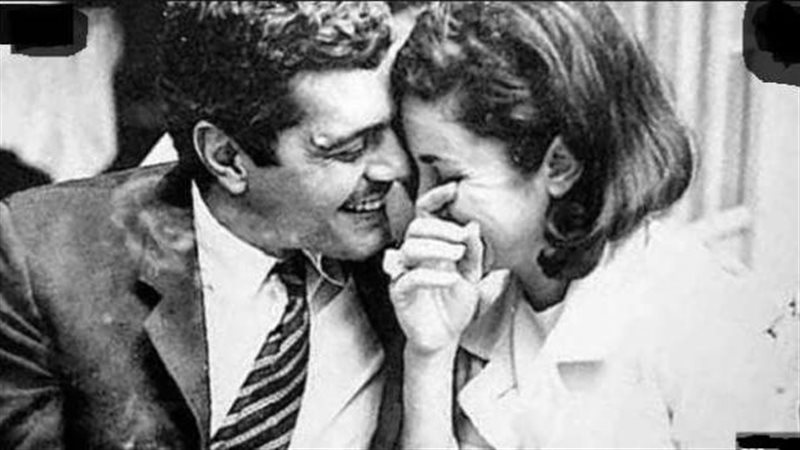 فاتن حمامة وعمر الشريف