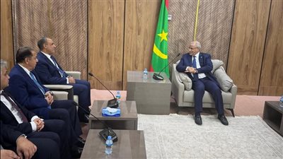 وزير الخارجية يلتقي رئيس البرلمان الموريتاني في نواكشوط 