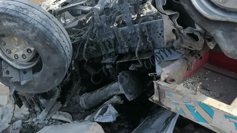 جانب من الحادث 