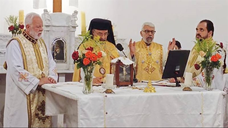 بطريرك الأقباط الكاثوليك يترأس قداس عيد الصعود