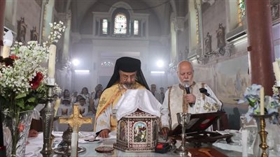 بحضور الأنبا إبراهيم اسحق.. المطرية تحتفل بمسار العائلة المقدسة بقداس استثنائي