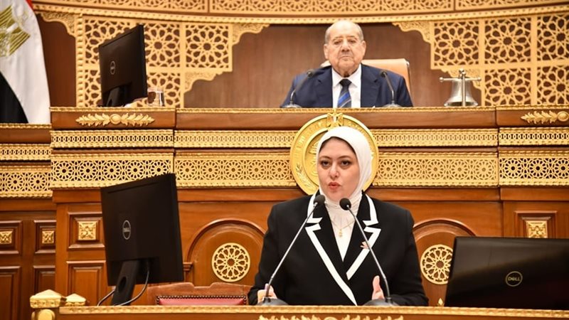 خلال الجلسة العامة لمجلس الشيوخ