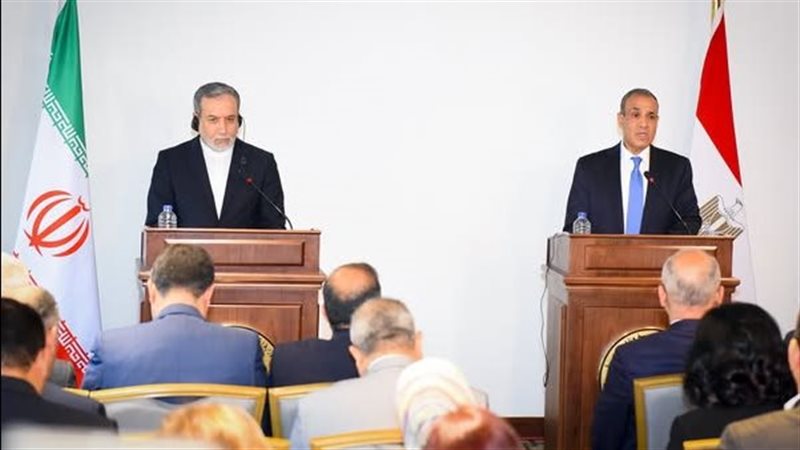 وزير الخارجية ونظيره الإيراني 