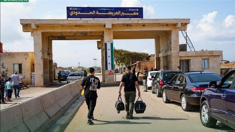 معبر العريضة السوري