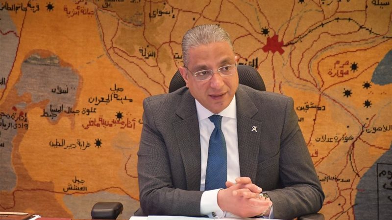 الدكتور أحمد الأنصارى محافظ الفيوم