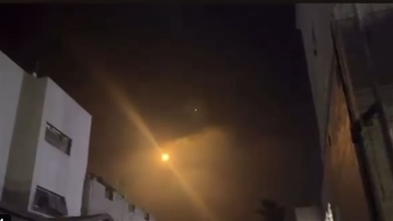 قصف قطاع غزة في فجر عيد الأضحى 