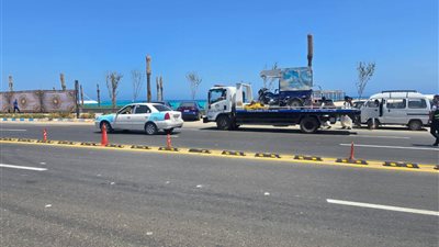حملات مرورية بمحافظة مطروح لضبط 
