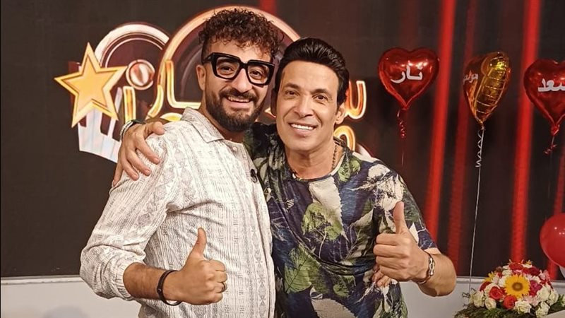 سعد الصغير والمطرب باسل محارب