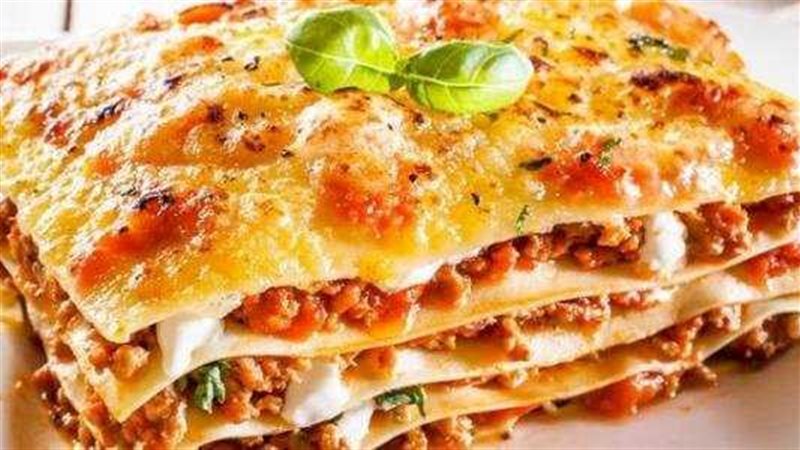 طريقة عمل المكرونة اللازنيا 