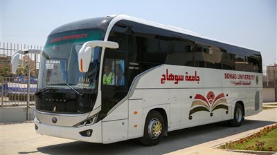 صنع في مصر.. دفعة جديدة من أتوبيسات «نصر سكاي» لجامعة سوهاج 