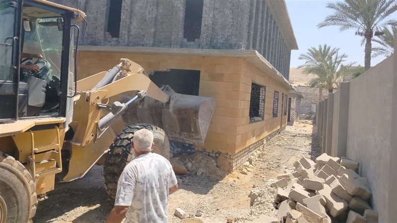 أعمال المرحلة الثانية من الموجة 26 لحملة إزالة التعديات