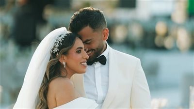 «إيه اليوم الحلو ده».. أول تعليق من يوسف حشيش بعد حفل زفافه من منة القيعي