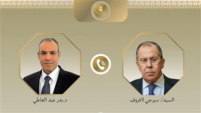 اتصال هاتفى بين وزير الخارجية ونظيره الروسى لمتابعة أوضاع الشرق الأوسط