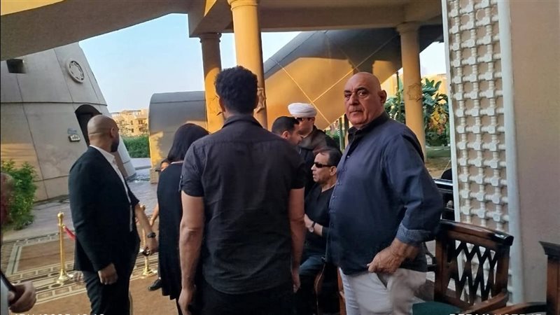 عزاء محمد نجل الموسيقار صلاح الشرنوبي