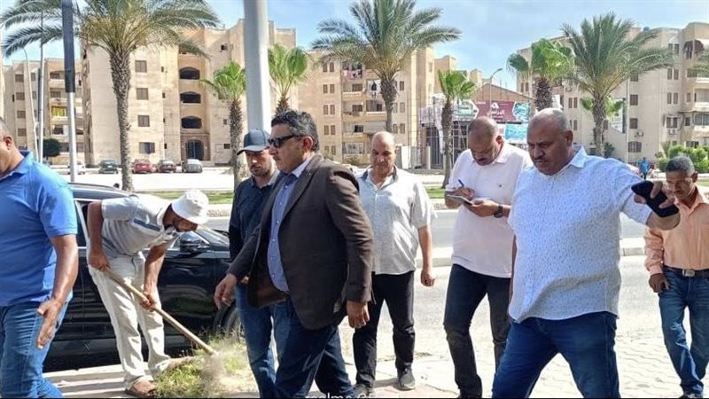 ضبط وصلات مياه الشرب المخالفة