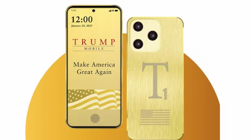عائلة ترامب تطلق Trump Mobile وهاتفا ذهبيا جديدا باسم T1