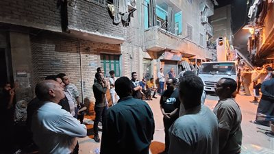 محافظ القاهرة: لجنة لمعاينة العقارات المحيطة بالعقارين المنهارين بحدائق القبة