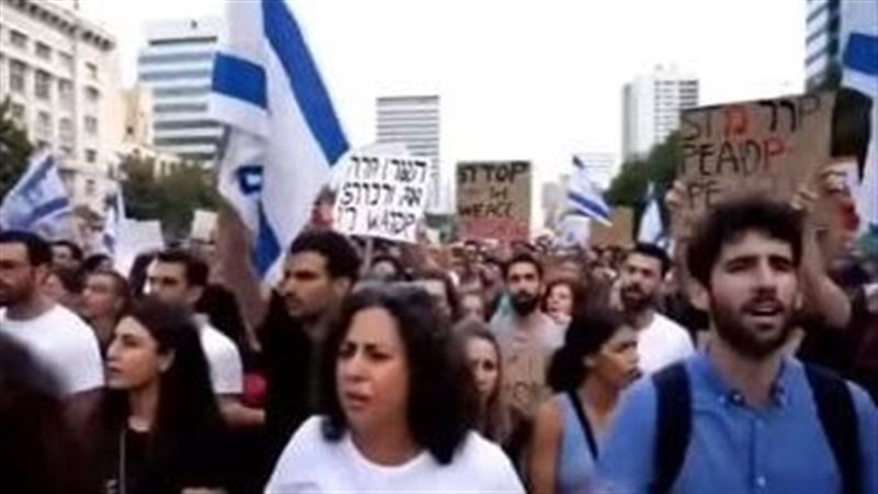مظاهرات في تل أبيب 
