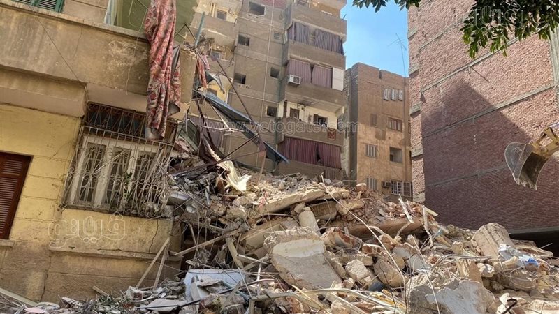 حادث انهيار عقار 