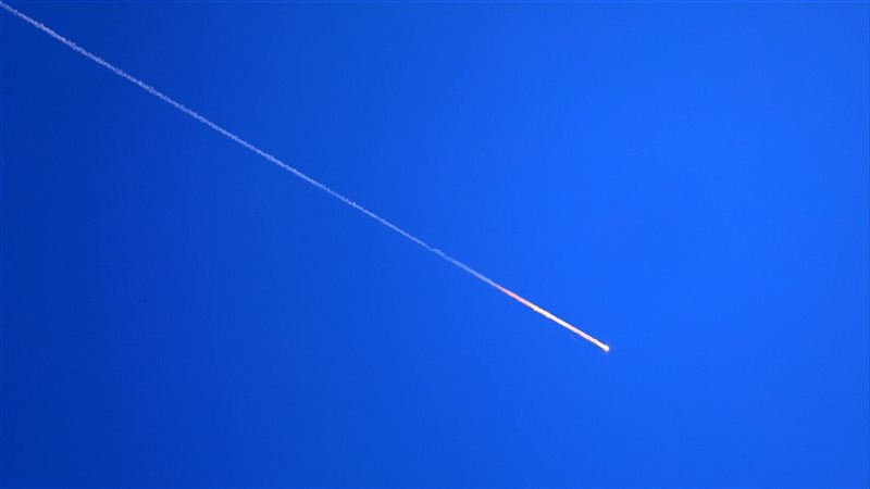 صورايخ إيرانية تجاه إسرائيل